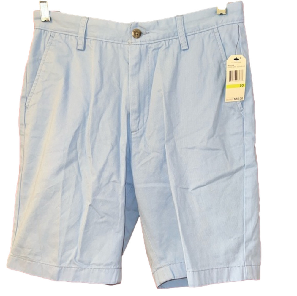NWT Nautical 100% Cotton Deck Shorts Noon Blue Men’s Shorts